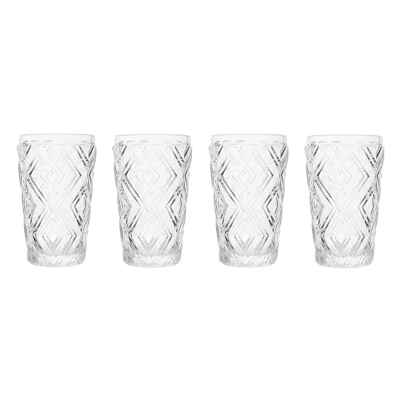 Lim 305ml Highball Glass Set, Clear
