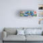 «Blue Macaws» par Durwood Coffey, impression sur toile panoramique-1517738956