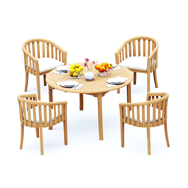 Ensemble repas extérieur pour 4 personnes Lenong
