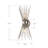Jovenko Steel Candle Wall Light-612101892