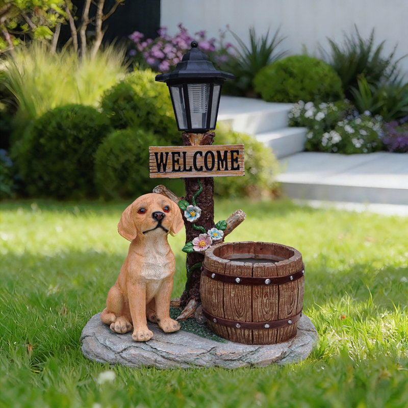 Statue de jardin Labrador