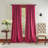 Lucca Velvet Solid Max Blackout Rod Pocket Curtain Panel Pair (Set of 2)-45372717-45372716