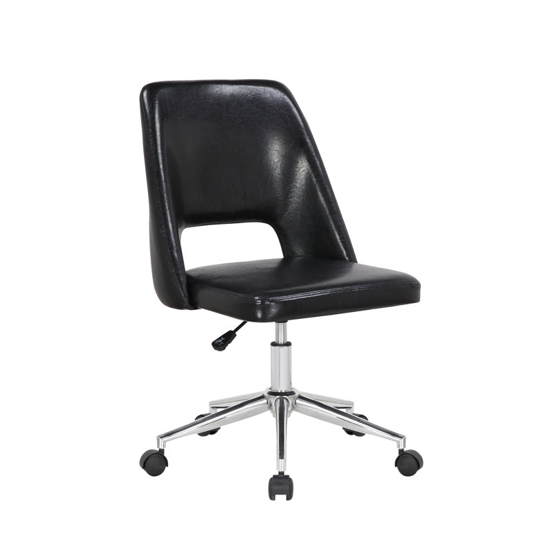 Chaise de travail Amboy, Noir