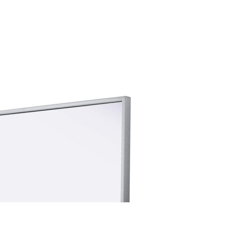 Amoura Pivot Mirror, Silver, 30" x 24"