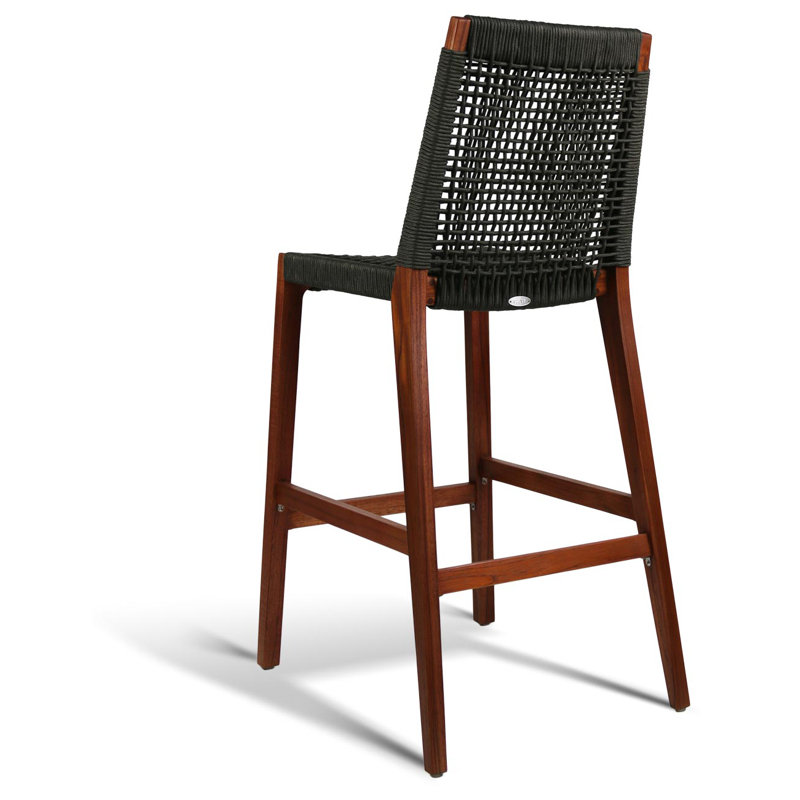 Lure Bar Stool, Charcoal
