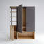 Kennelly 3 Door Manufactured Wood Wardrobe