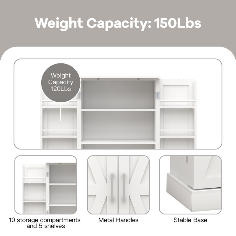Briya 50'' Kitchen Pantry
