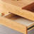 Design sense log style end table