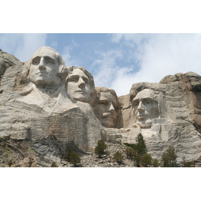 Mont Rushmore par Scorpiotreefrog - photographie sur toile tendue