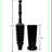 EcoFlush 1.6G Low-Flow Toilet with Funnel Nose Design and Tall Black Bucket