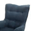Linda Upholstered Armchair with Footstool-17953308