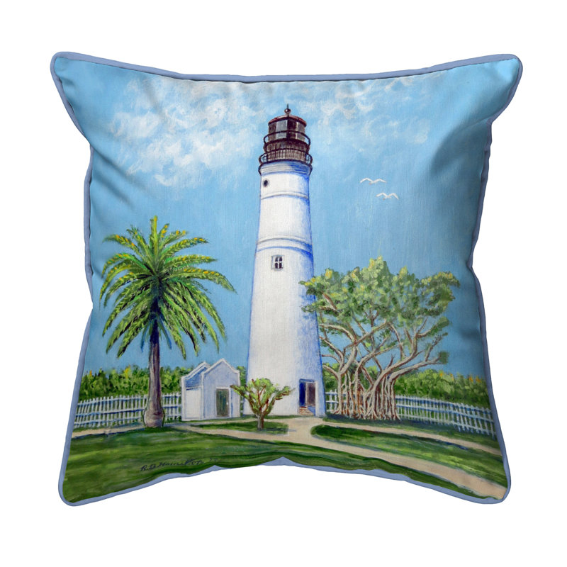 Key West Outdoor Throw Pillow, 22" x 22"