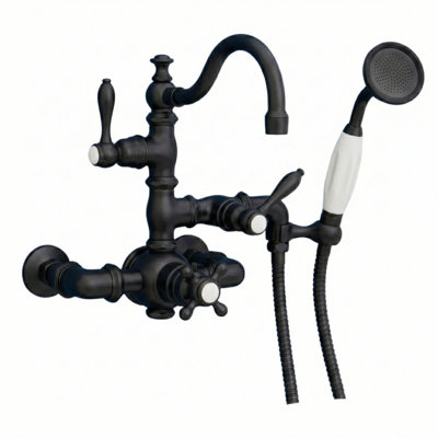 Robinet de baignoire thermostatique mural avec douchette (P1016) par Strom Living