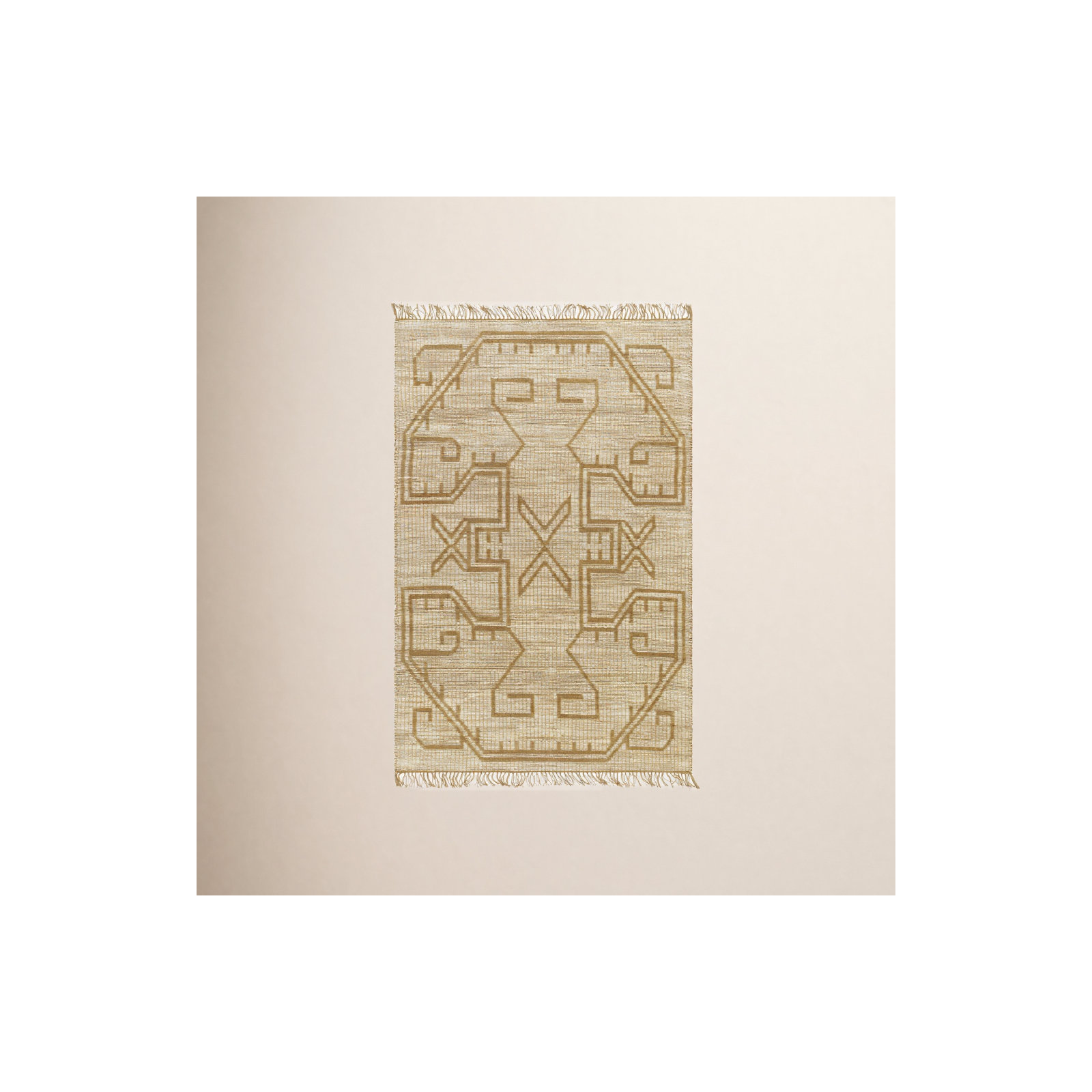 Enchant Handmade Jute / Sisal Brown Rug, Rectangle 5' x 7'6"