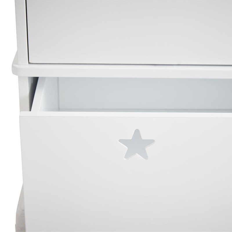 Star Bright Wardrobe, White