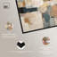 Décoration murale sur toile Color Field Intersect IV par Art Remedy, cadre noir, 54 x 36-929465360-929465364