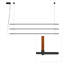 Luminaire suspendu moderne à 3 lumières pour îlot de cuisine T.O.-86729045-86729043