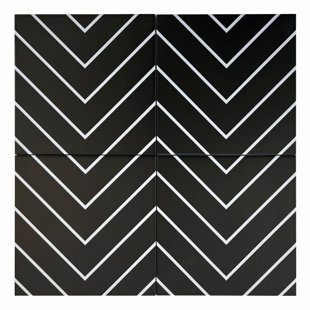 Astoria 8" x 8" Patterned Porcelain Tile