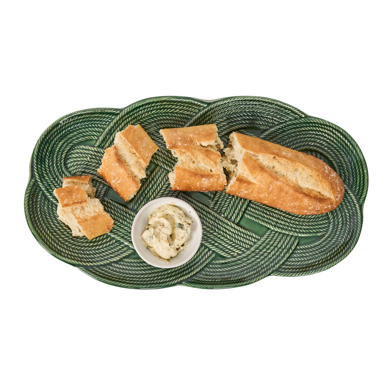 Le Panier Mystic Knot 15" Hostess Tray, Basil