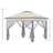 Outsunny 11' X 11' Pop Up Canopy Tent With Netting And Carry Bag-112831104