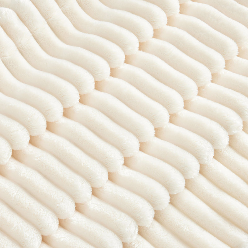 Chaise avec accoudoirs Soft Soft, Velours côtelé crème