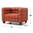 Latitude Run® Luxurious Vegan Leather Armchair-787593910