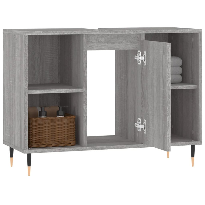 Malumbo Bathroom Cabinet, Grey Sonoma