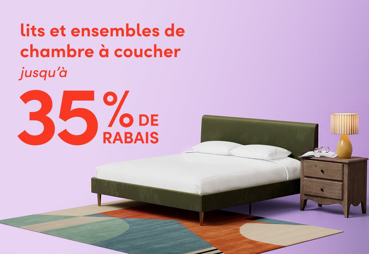 lits et autres en solde