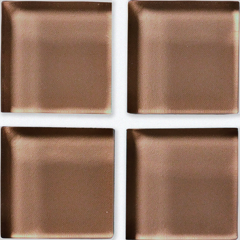 Torch Song 4'' W x 4'' L Glass Singular Tile, Azure