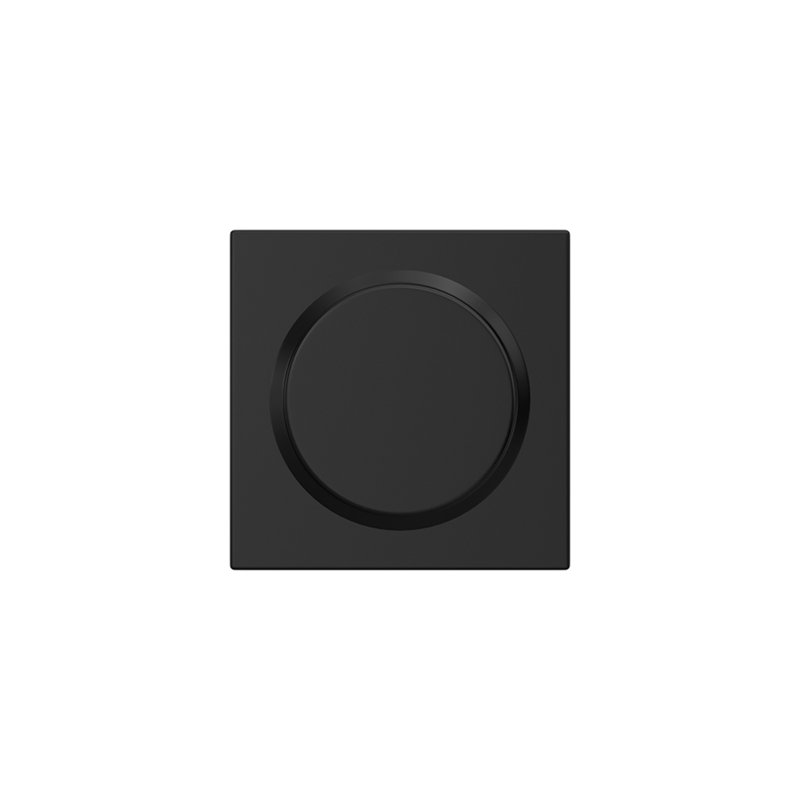Bowery Double Dummy Knob with Collins Trim, Polished Nickel
