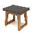 Akil Concrete Side Table