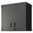 Metal Wall-Mounted Tool Storage Cabinet With 2 Locking Door 1 Adjustable Shelf 1 Opened Drawer For Garage Warehouse,Office,Assembly Required