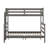 Twin XL Over Queen Bunk Bed With Ladder