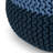 20"W Hand Knit Round Pouf-1387123777