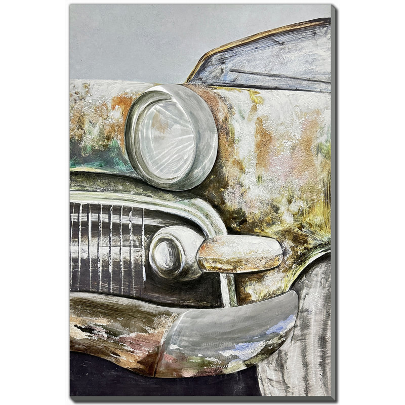 «Timeworn Beauty», art mural sur toile