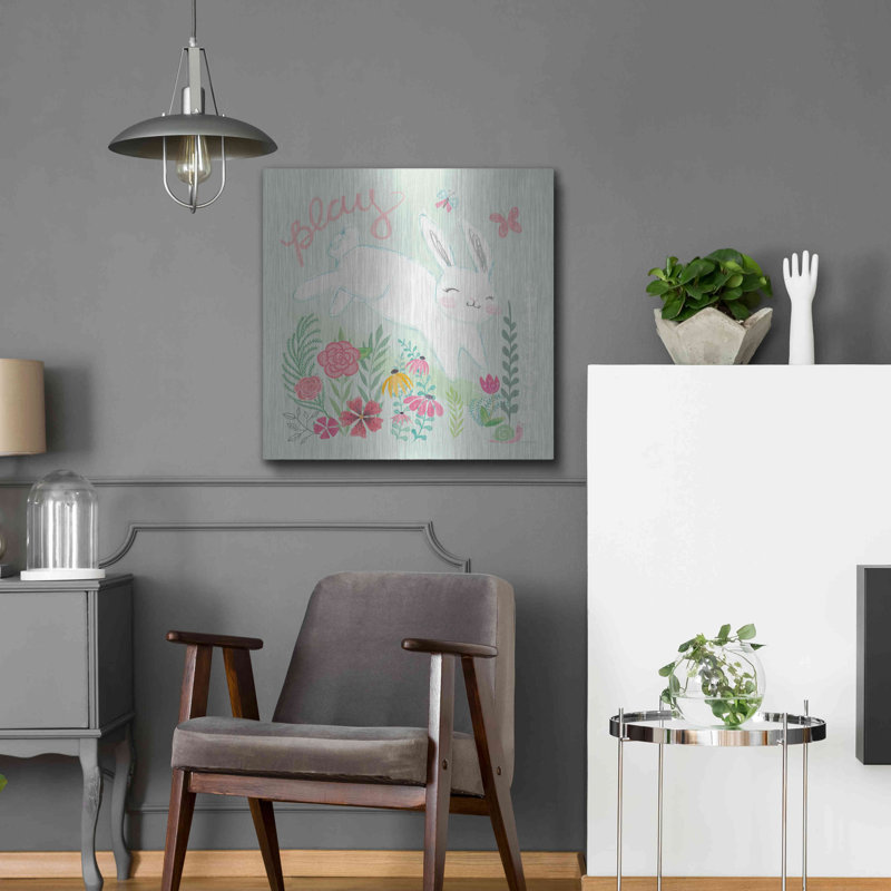 «Garden Friends I» par Mary Urban, H 24 po x l 24 po