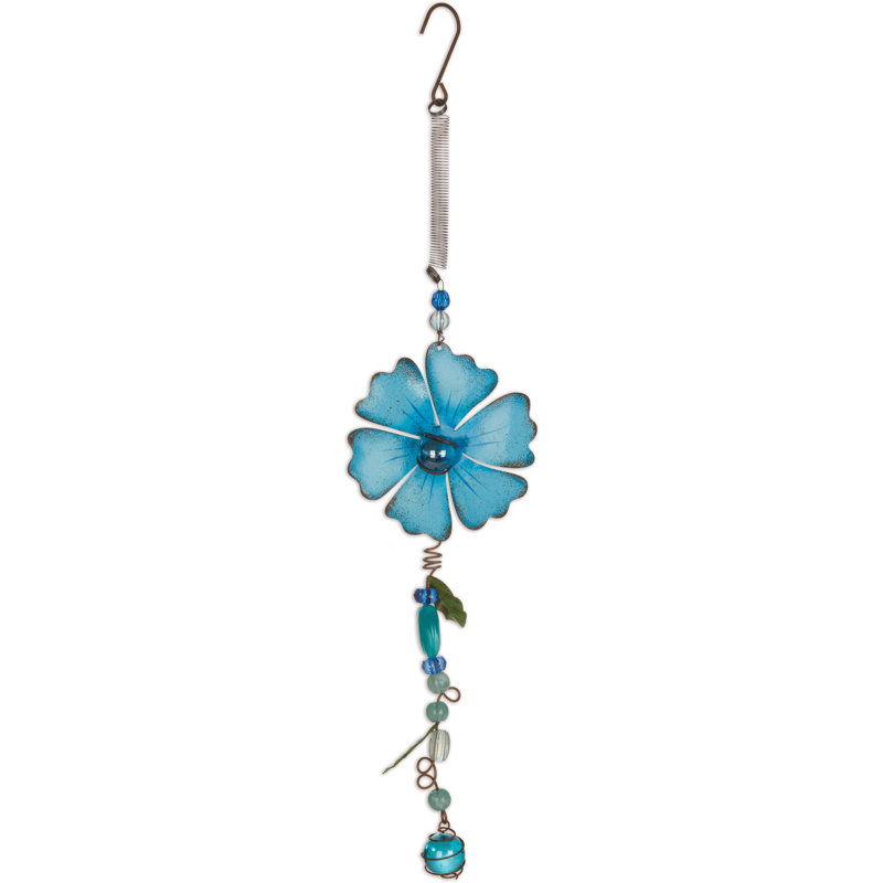 Spirale fleur bleue gonflable - CA95427