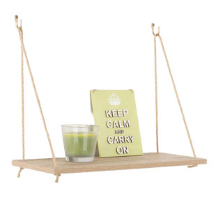 Thames Rope Hanging Shelf Kit, Foiled Finish