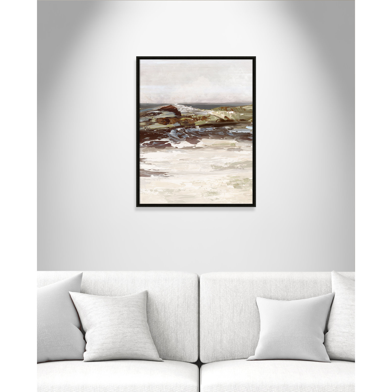Conan "Stoney Peak" Print, 29.5" H x 23.5" W, Espresso