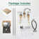 Widespread 2-handle Bathroom Faucet with Drain Assembly