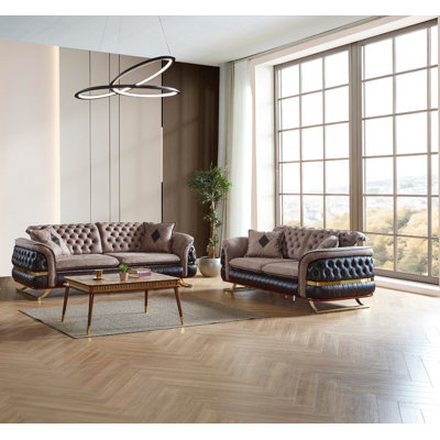 Vonyu 2 - Piece Living Room Set