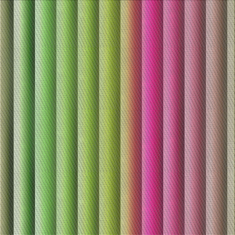 Politte Striped Indoor Rug, Square 5'