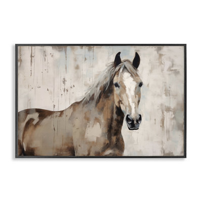 Art giclée rustique de jument stoïque par Irena Orlov