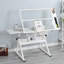 Ensemble de table à dessin et de chaises à hauteur réglable de 39,75 po de largeur-1965097304