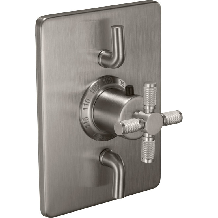 Descanso StyleTherm® 1/2" Trim Only with Dual Volume Control - Knurled Handle