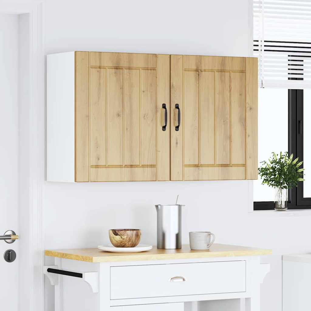 vidaXL Oven Cabinets Kitchen Cabinet Oven Unit 2 pcs Kalmar Engineered Wood