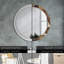 Huldar Glass Flat Wall Mirror