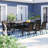 Harland 8 - Person Patio Dining Set Umbrella Hole Included Rectangular Table