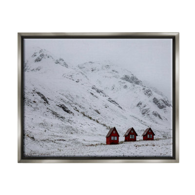 Bb-209-Floater Snowy Mountain Pass, reproduction d'art sur toile