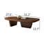 Table basse 51 po Mid Century-1637035342